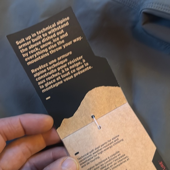 Outdoor Research cirque stretch ski snow pants pewter Back Country NEW NWT Large - Picture 15 of 15